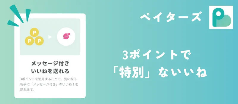 ペイターズ　paters　料金　ポイントでできること