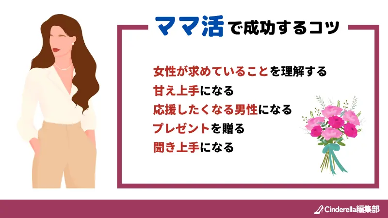 ママ活で成功するやり方